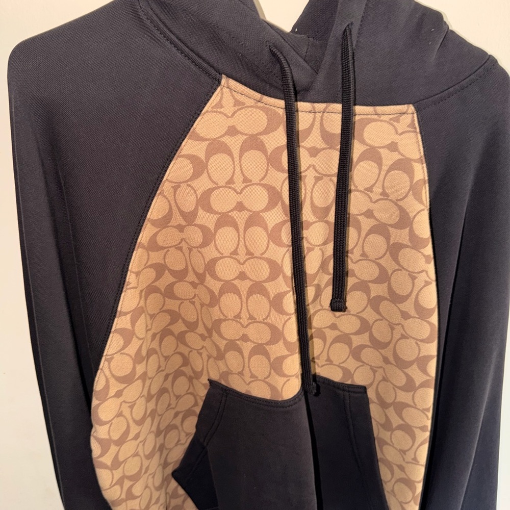 Coach Black Hoodie - Picture 1 of 3
